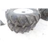 Image 3 : 2 Tractor Tires and Rims, 150-16