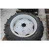 Image 5 : Tractor Tire and Rim, 11.2-28