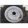 Image 3 : 2 Tractor Tires and Rims, 150-16