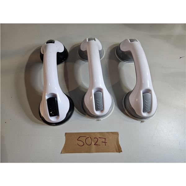 Portable Suction-Cup Bathroom Grab Bars