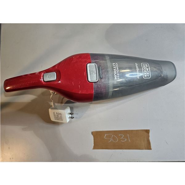 Black & Decker Cordless Dirtbuster Vacuum & Charger