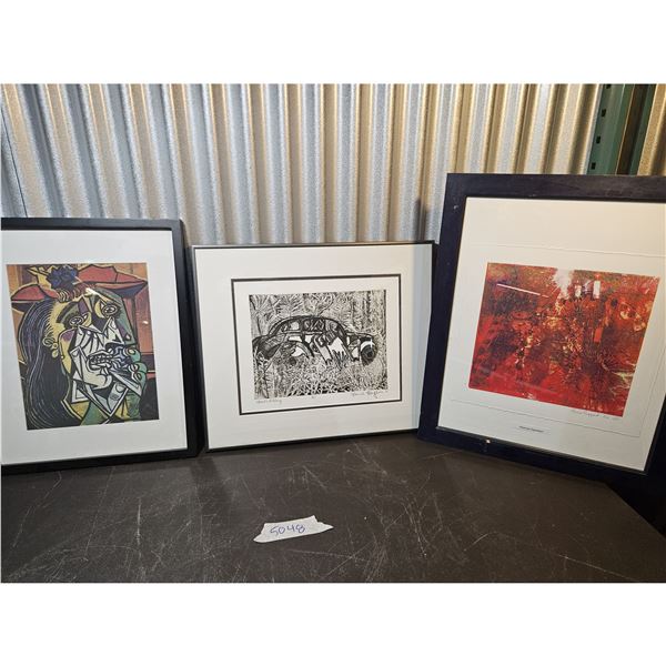 Framed Picture Lot - 5 Units