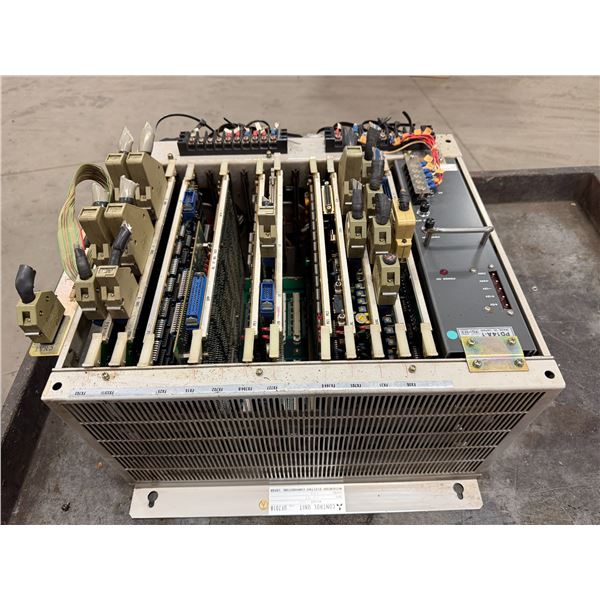 Mitsubishi Control Rack w/ Power Supply & Circuit Boards