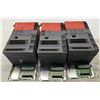 Image 4 : (3) Mitsubishi #Q35B Base Units w/Power Supply & Modules
