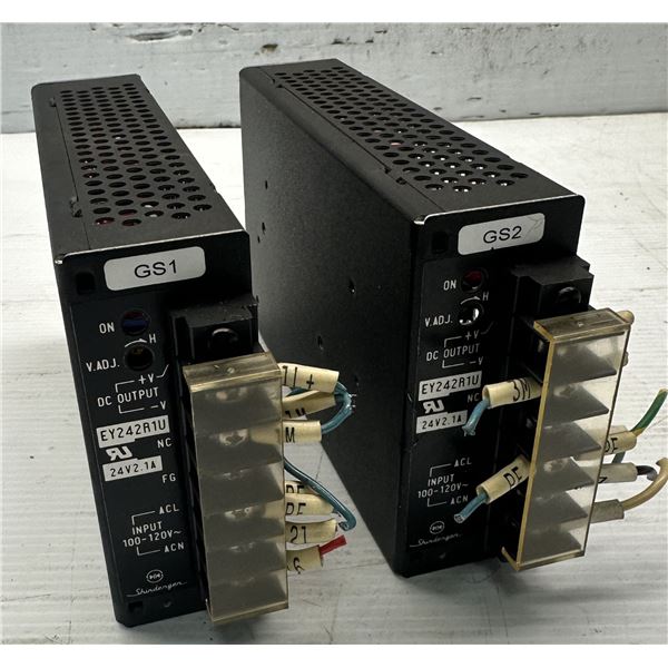 (2) Shindengen #EY242R1U Power Supplies
