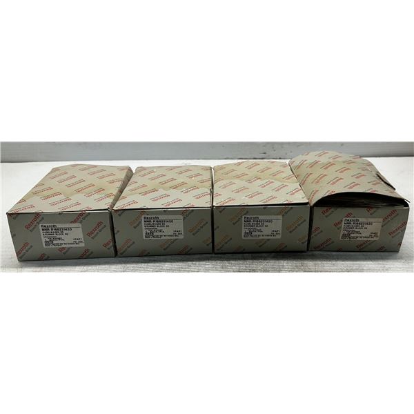 (4) Rexroth #R166231420 Runner Blocks