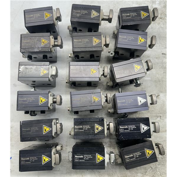 Lot of (18) Rexroth #3842547785 Type VE2/D-60 Stop Gate Cylinders