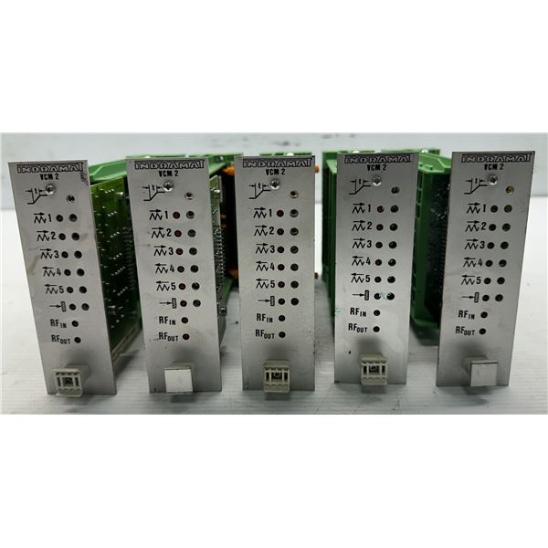 (5) Indramat #VCM2 PLC Modules