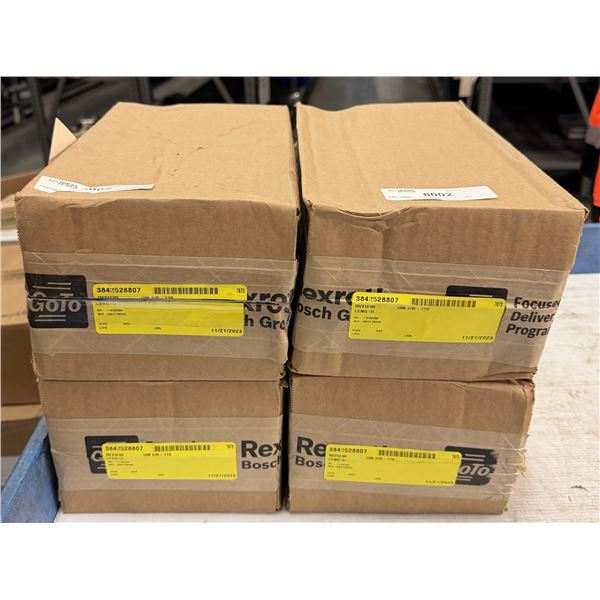 (4) Rexroth #3842528807 Return Units UM 2/R-170