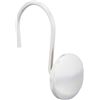 Image 1 : Group of 12 Amazon Basics Shower Curtain Hooks - Circle, Nickel 12pcs B07KJNLXW4