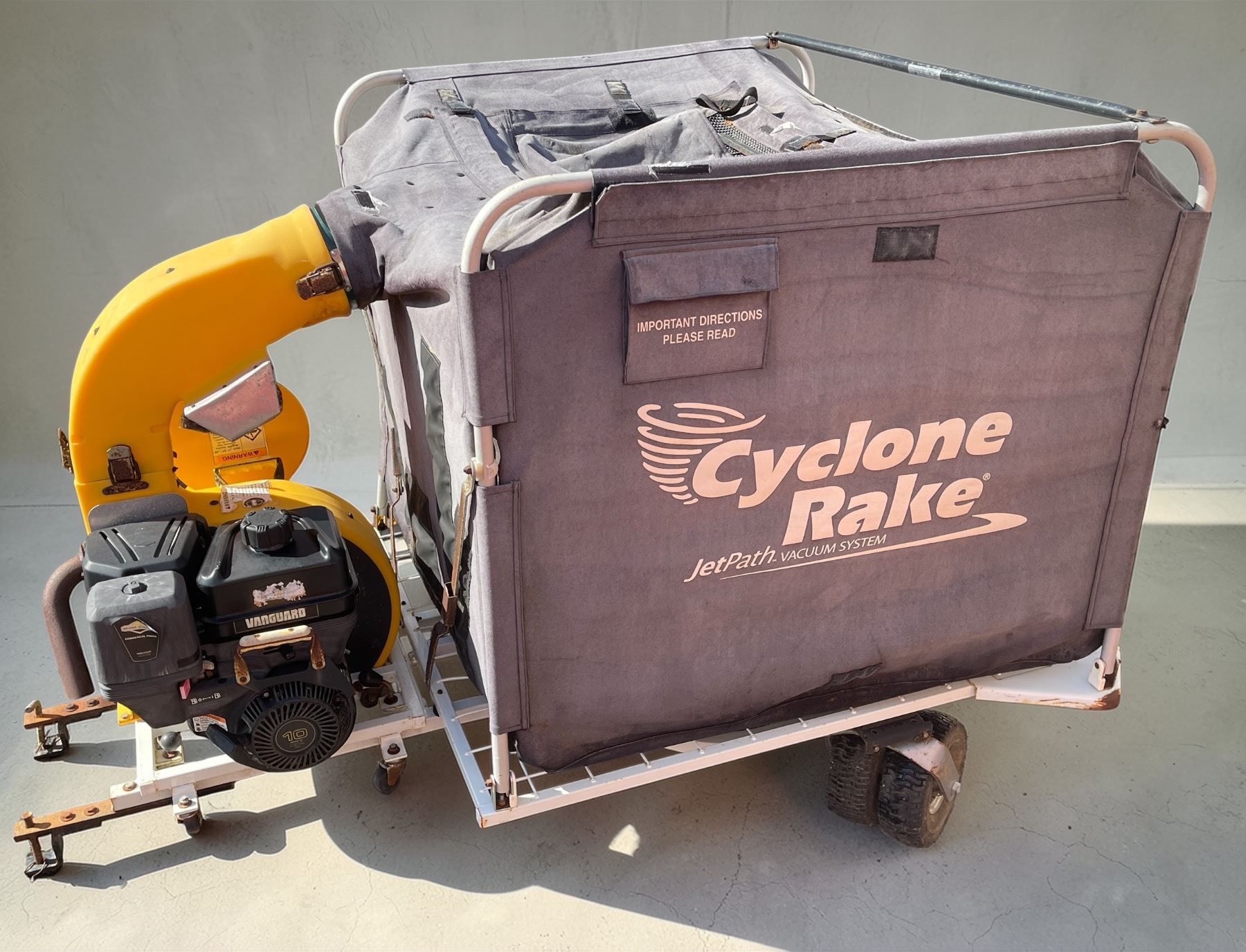 Jr Path Cyclone Rake Cyclone Rake JetPath Vacuum System