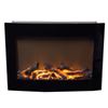 Image 2 : NEW Paramount Daniel Black 24" Electric Fireplace, Model EF-WM326