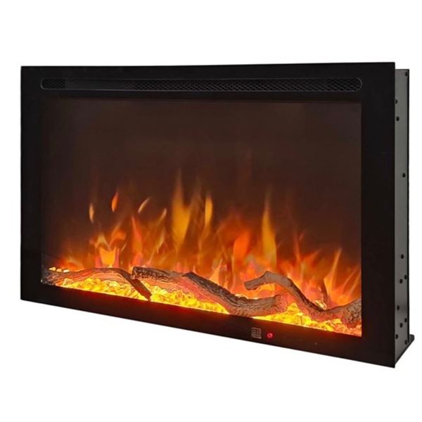 NEW Active Flame Essential Built-In Electric Fireplace, 28-in - R.V. $399.99