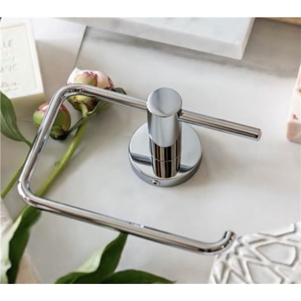 NEW Ollie Nickel Paper Holder Chrome - 12 pcs