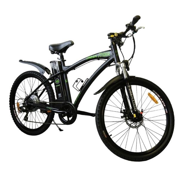 NEW Urban Ryder Mountain E-Bike Matte Black - Model URMEN12, R.V. $2,099.00
