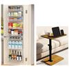 Image 1 : NEW TV Tray Table &VYgrow Over the Door Pantry Organizer