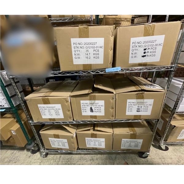 NEW Ollie Nickel Pop-Up Drains (Various Colors Chrome/Matte Black - 8 Boxes, approx. 200 pcs