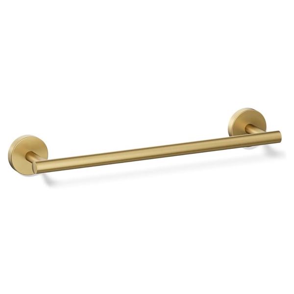 NEW Ollie Nickel Towel Bar Brushed Gold - 3 pcs