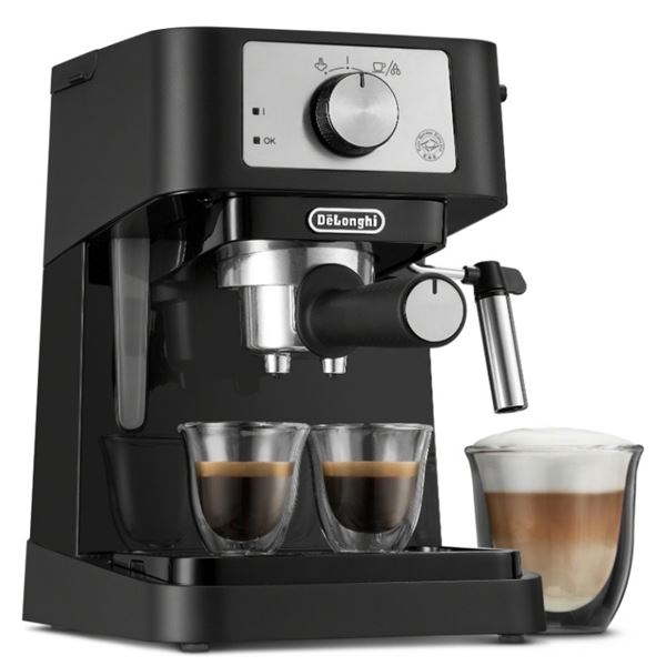 Delonghi Stilosa Manual Espresso Machine in Box & Descaling Cleaning Tablets - Content of the box ma