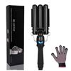 Image 1 : NEW group of 2 Blue Top Prefessional Curling Iron Wave hair & 2-pack Wall Mount Holders