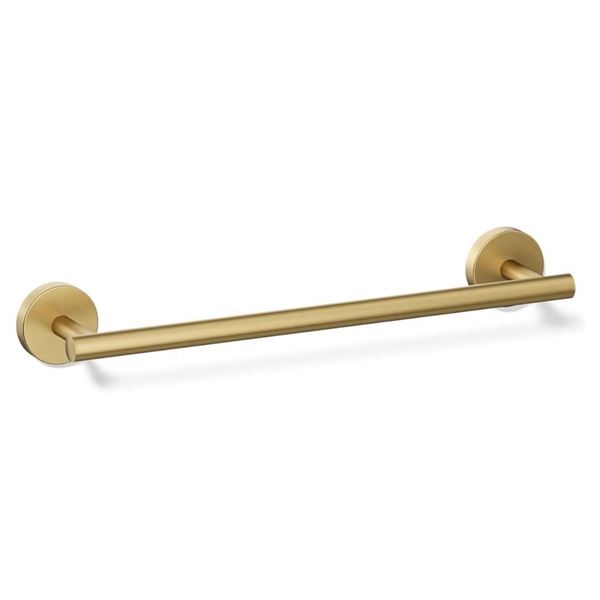 NEW Ollie Nickel Towel Ring Brushed Gold - approx. 6 pcs