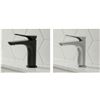 Image 1 : NEW Ollie Nickel Rounded Faucet Chrome & Matte black