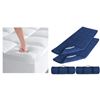 Image 1 : NEW Navy Twin Size Bed Co Mattress Pad & Mattress Pad Topper White Queen Size