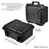 Image 2 : NEW Group of 2 Waterproof Hard Case & File Organizer