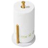 Image 2 : NEW Group of 2 Brushed Gold & Marble Paper Towels Dispenser