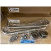 Image 3 : NEW Premium Proof Stainless Steel 12 ft Braided Hose & 16" Grab Bar Bathtubs (5pcs)
