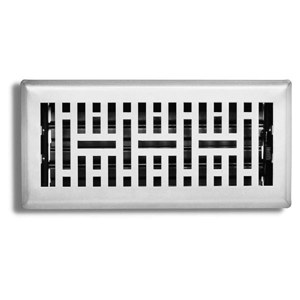 NEW Group of 2 Décore Sierra Grates "Metro" Decorative Floor Register 4x10" (2 pack)