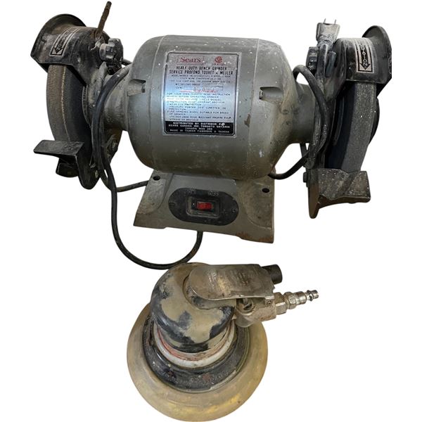 SEARS Heavy Duty 6" Bench Grinder - Model HG-6A