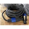 Image 2 : NEW Group of Professional Speakon Cables RVV 2x2.5mm2 - approx. 10 pcs