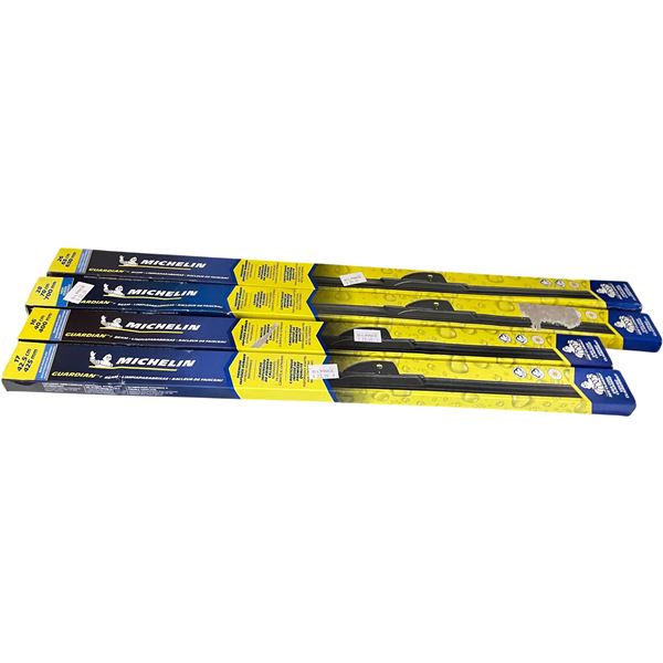 NEW group of 4 Michelin Car Wiper Blades - includes Size 16, 17, 26 & 28