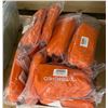 Image 2 : NEW 15-pcs TOMSHOO Multifunctional Raincoat with Hood Raincoat - Orange