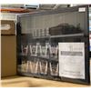 Image 2 : NEW Group of Assorted Decor & Storage - includes Studio Decor Black Keepsake Display Case/Shoe Rack/