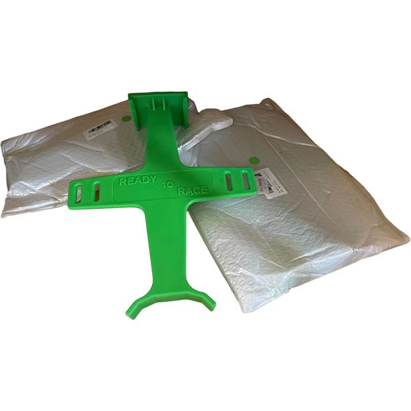 NEW Group of 3 Green Motorcycle Fork Seal Savers