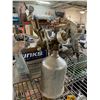 Image 3 : Bink's Gravity Feed Spray Gun & Group of 4 Siphon Feed Paint Spray Guns (Used Condition)