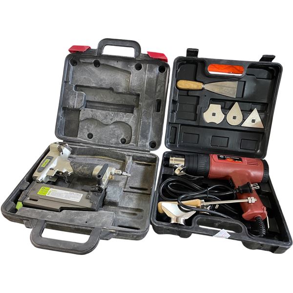 King Canada 1,500 Watt Heat Gun Kit & CADEX 23 Gauge Headless Pinner & Brad Nailer
