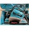 Image 2 : Group of 2 Tools - includes RYOBI Detail Carver DC500 & MAKITA Corded Electric Power Planer, with Ha