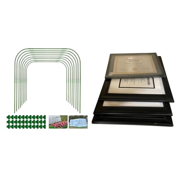 NEW 2-Packs of Garden DIY Hoops & Art Frames for Diplomas