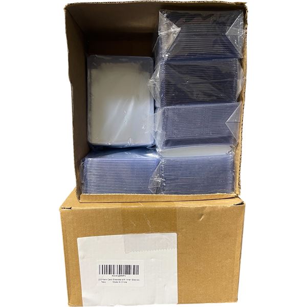 NEW Group of 4-pak of 200-pcs Car Sleeves for Collector