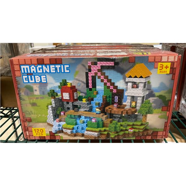 NEW Group of 5 Magnetic Cube 120-pcs "Village - Collection"