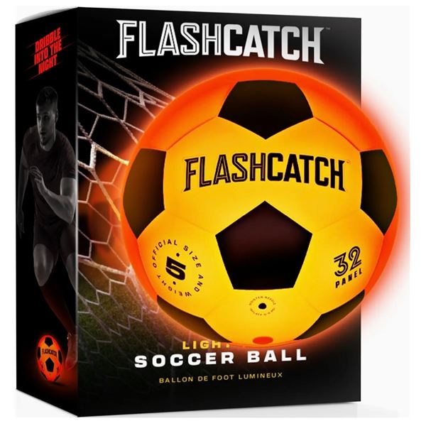 NEW FlashCatch Light Up Soccer Balls (approx. 6 pcs)