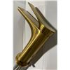Image 3 : NEW Ollie Nickel Rounded Faucet Brushed Gold (3 pcs)