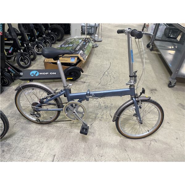 Vintage Folding Blue Bike ProMax SRAM Max