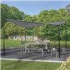 Image 1 : Del Ray Grey Gazebo 12 x 12 - Open Box (Content unknown)