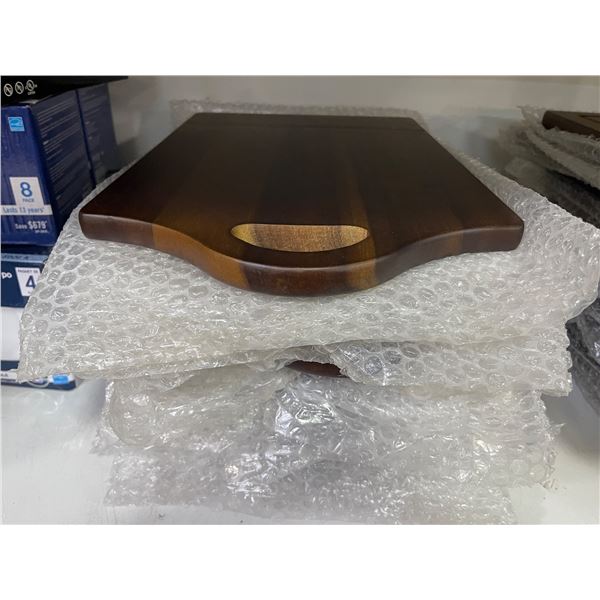 NEW Group of approx. 12 Wooden Cutting Boards