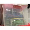 Image 5 : Group of 6 Bins - includes Misc. Cables/Hardwares/Supplies & More