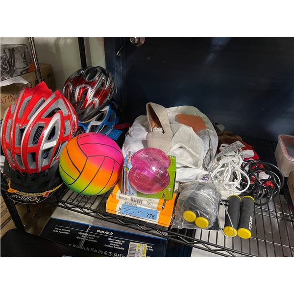 Group lot of NEW Bike Helmets/Extension Cords & More